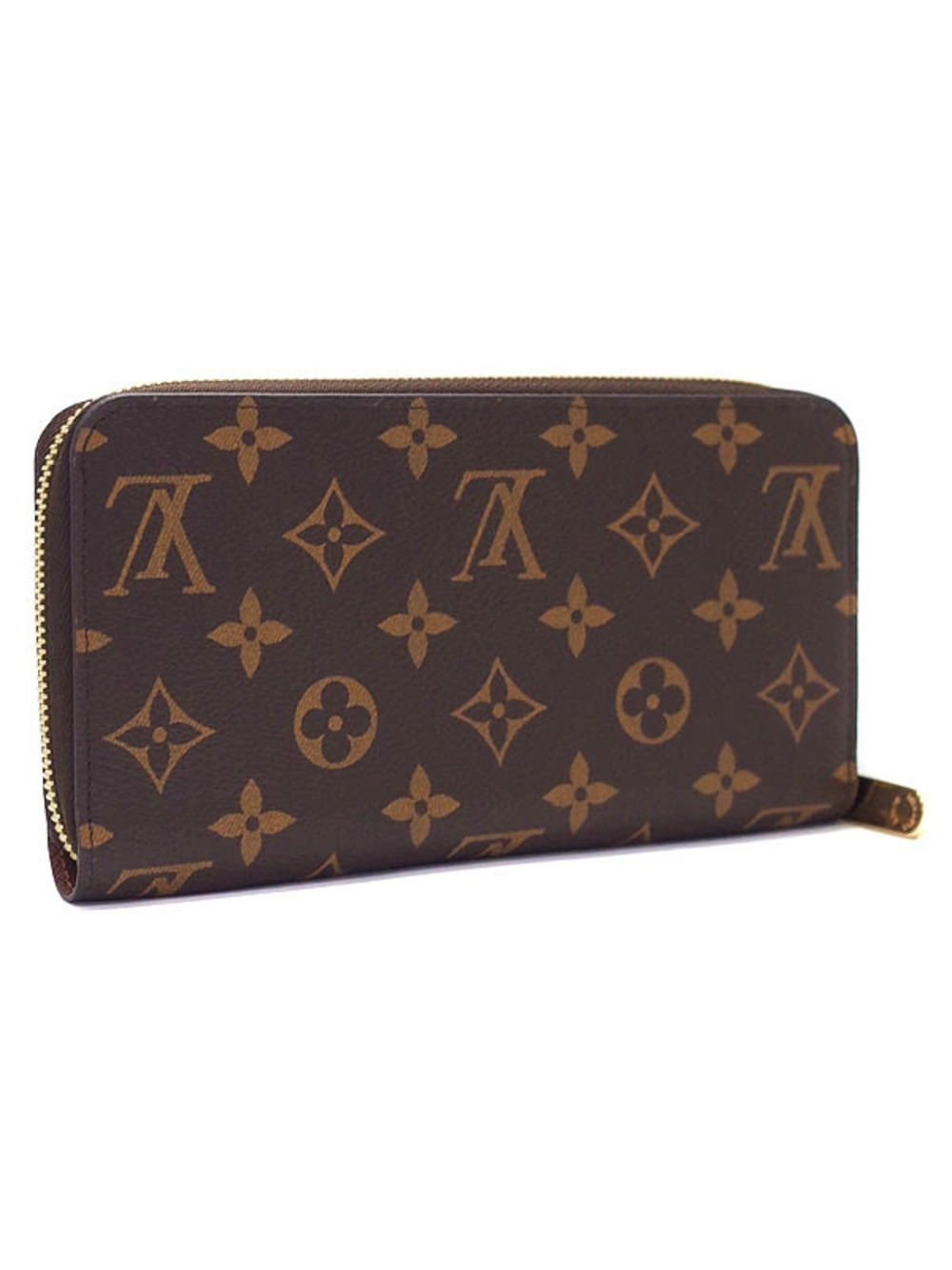 Louis Vuitton Zippy Wallet Round Monogram Zipper Long